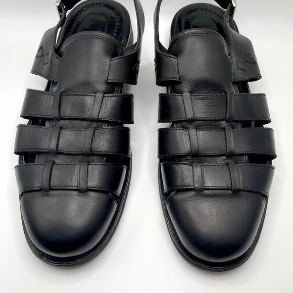 Allen Edmonds Men's Leather Fisherman Slingback Sandals 11 - Picture 11 of 14